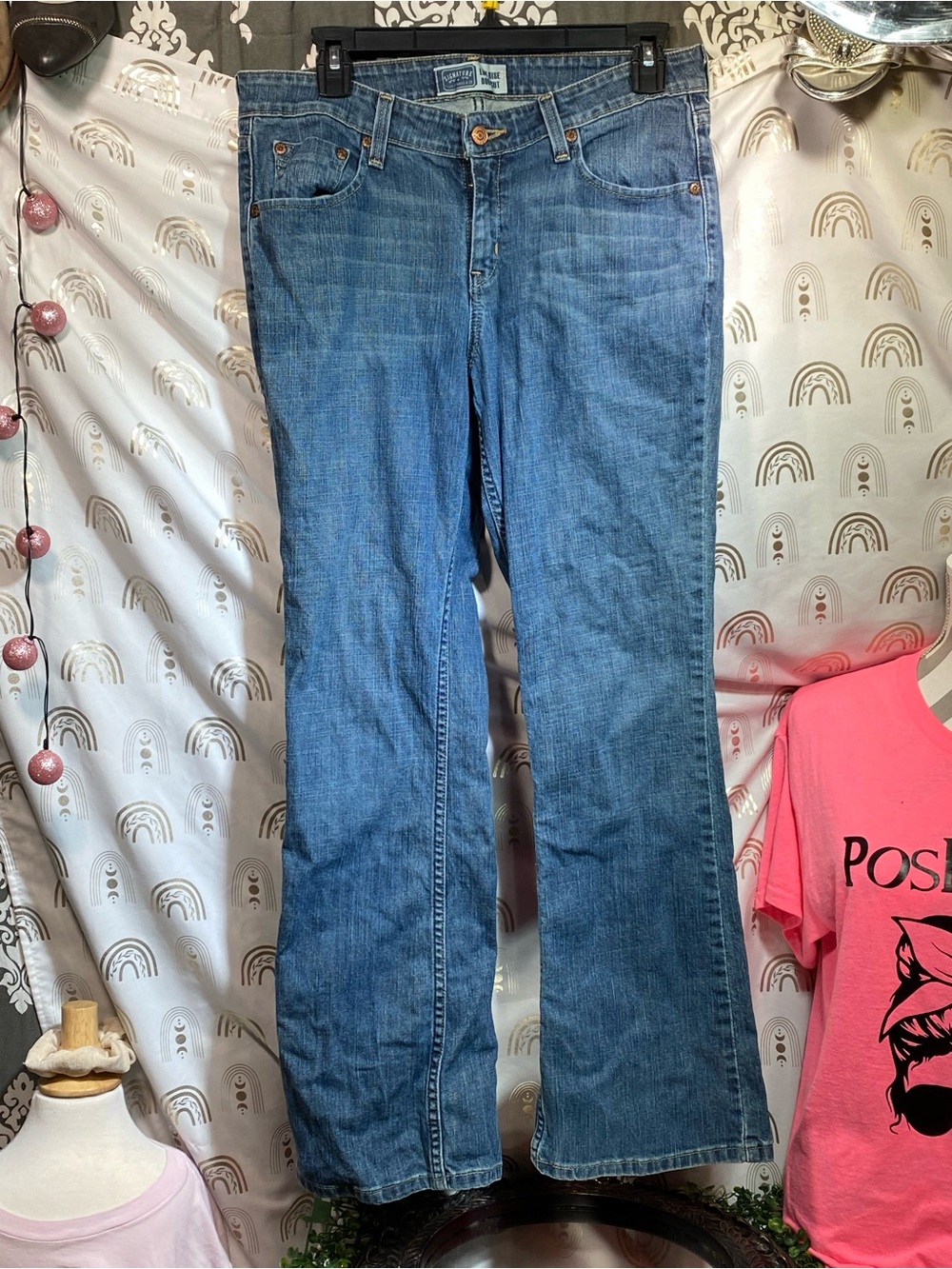Signature by Levi Strauss Women's Blue Boot Cut Jeans